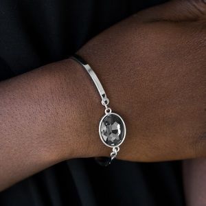 Smokey Silver Bracelet